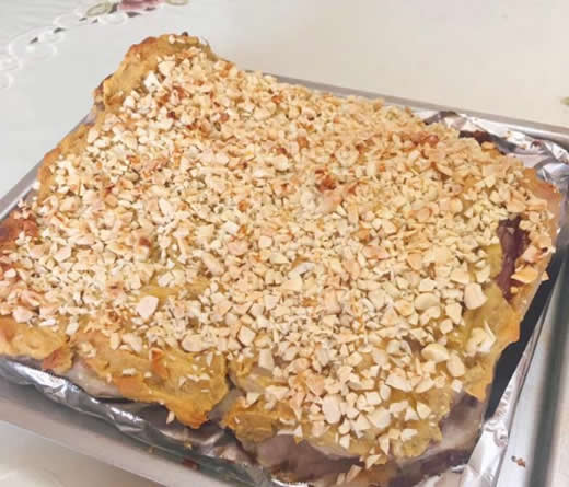 巴旦木碎原來還可以做菜，快來圍觀